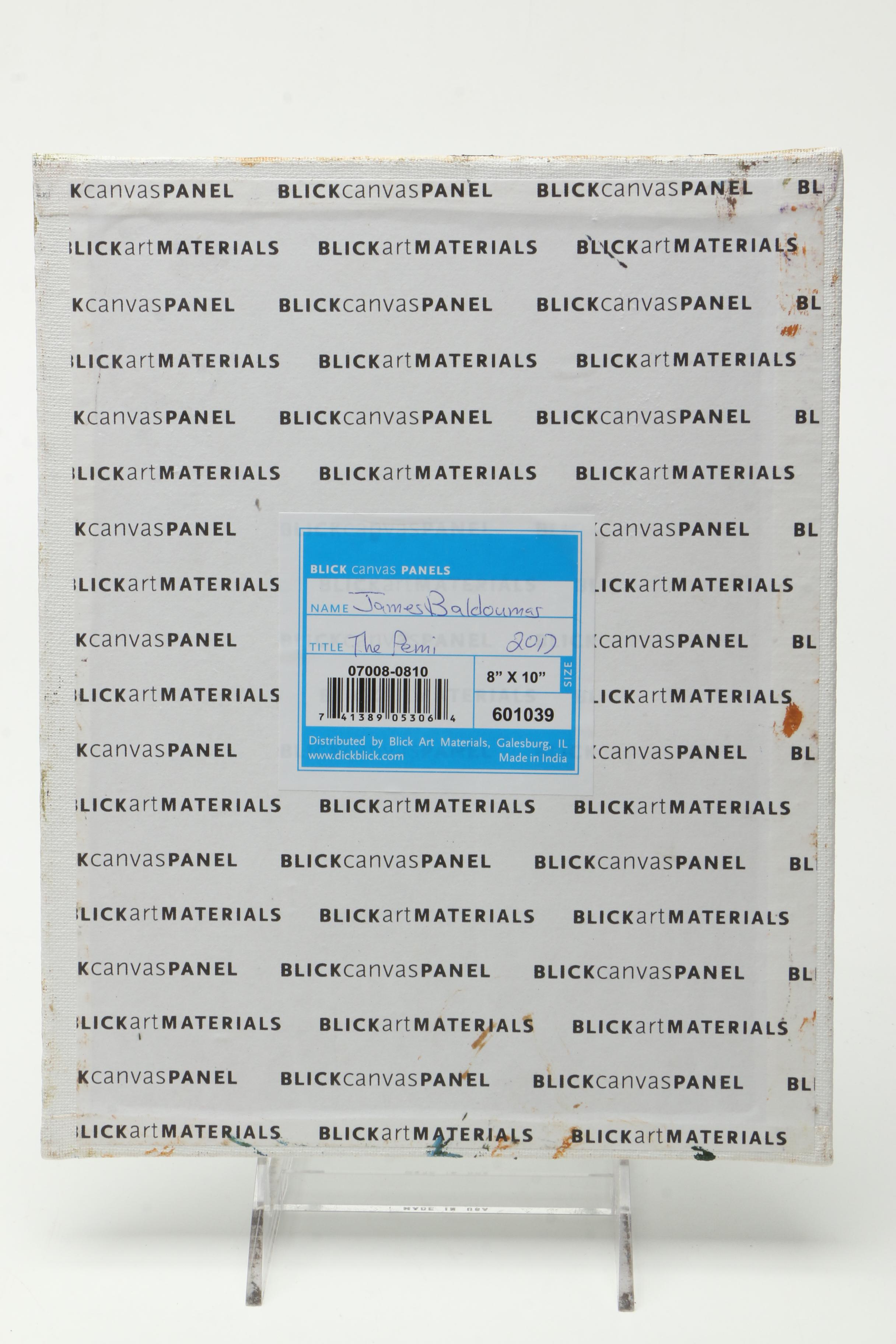 James Baldoumas 2017 Landscape Oil Painting on Canvas Board "The Pemi"