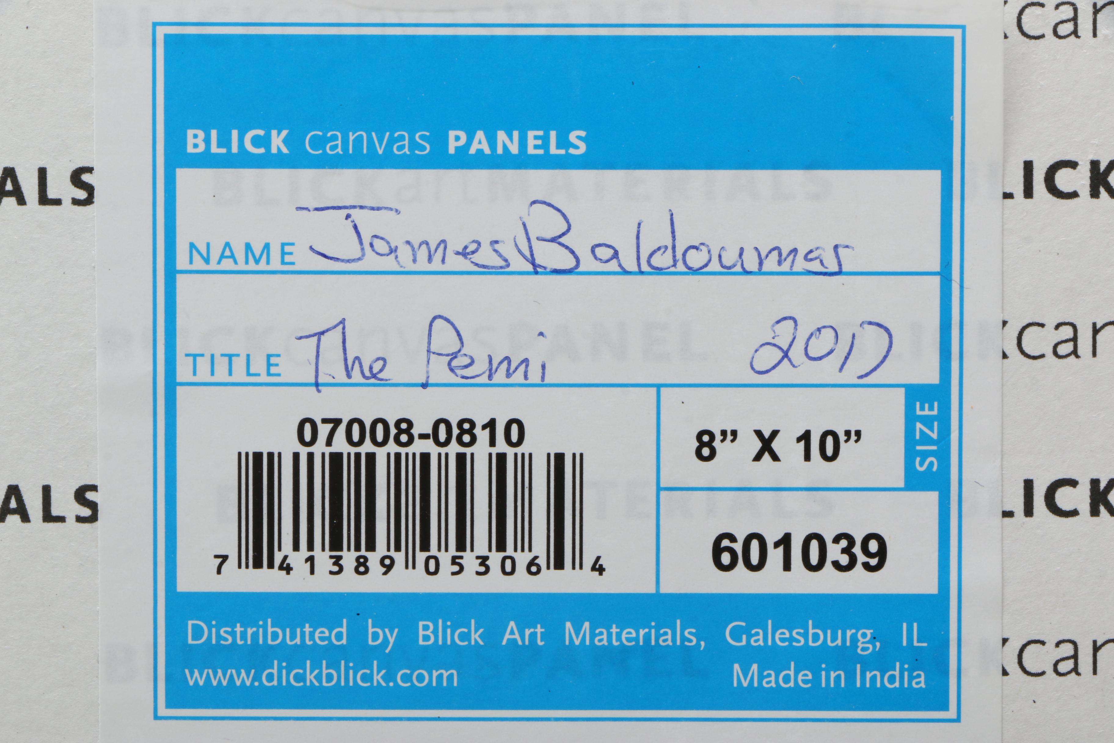 James Baldoumas 2017 Landscape Oil Painting on Canvas Board "The Pemi"