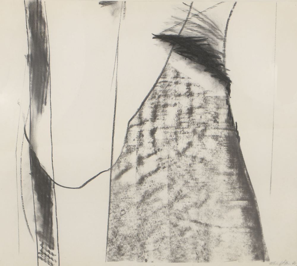 Michael Steiner Charcoal Drawing on Paper