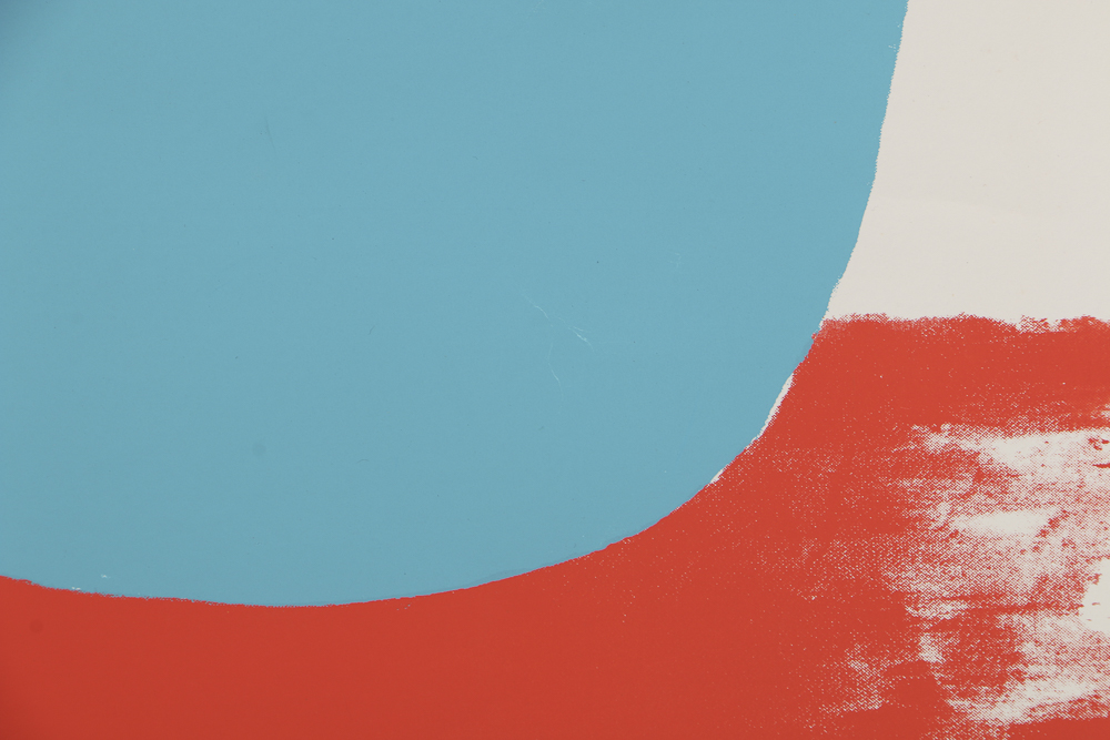 Friedel Dzubas Screen Print "Museum of Fine Arts, Boston: Celebration 81"