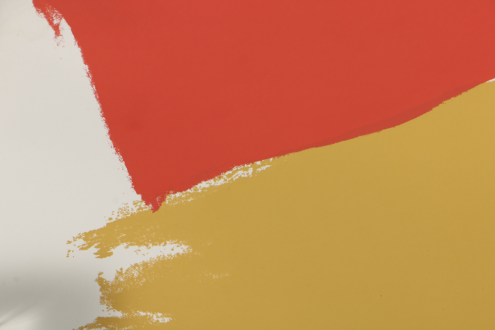 Friedel Dzubas Screen Print "Museum of Fine Arts, Boston: Celebration 81"