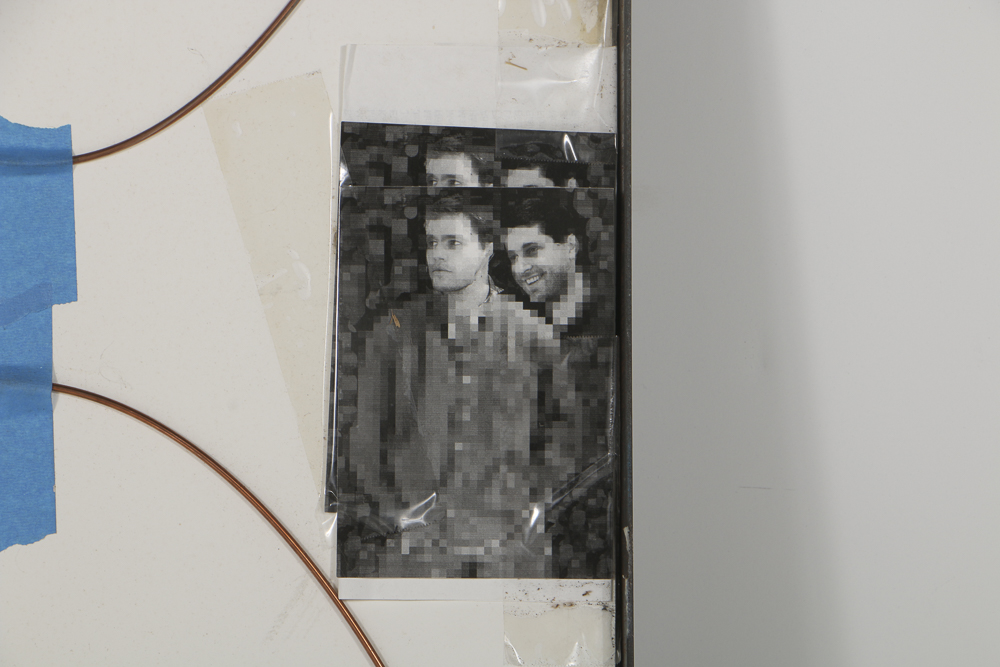 Wilson Lawrence Acrylic Painting on Paper "Abstract Study/Release & Contraction"