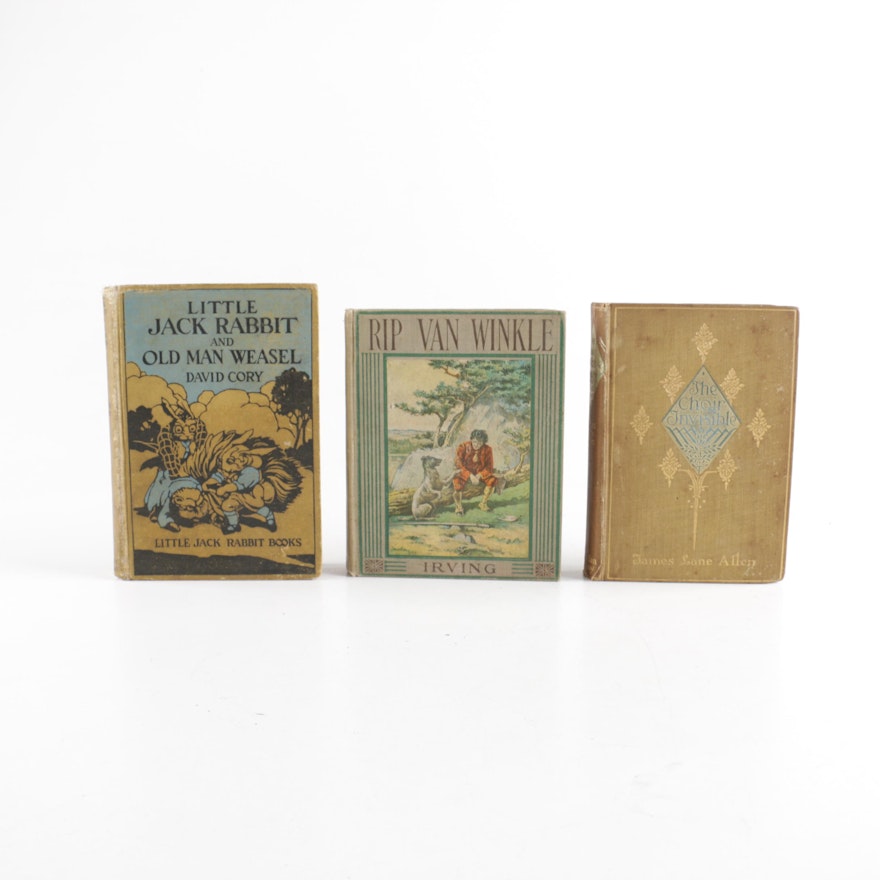 Assorted Antique and Vintage Books