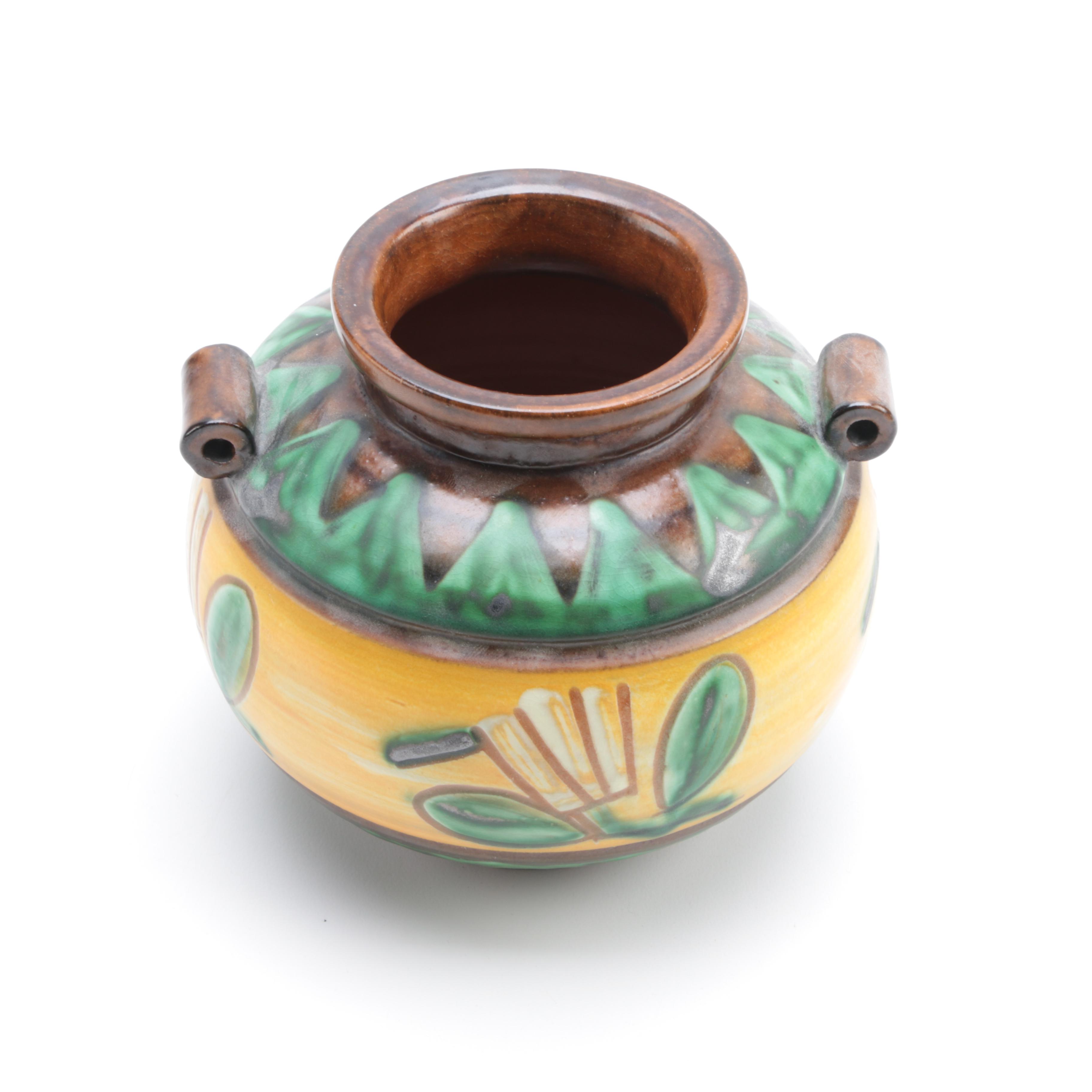 Upsala-Ekeby Scandinavian Earthenware Pot