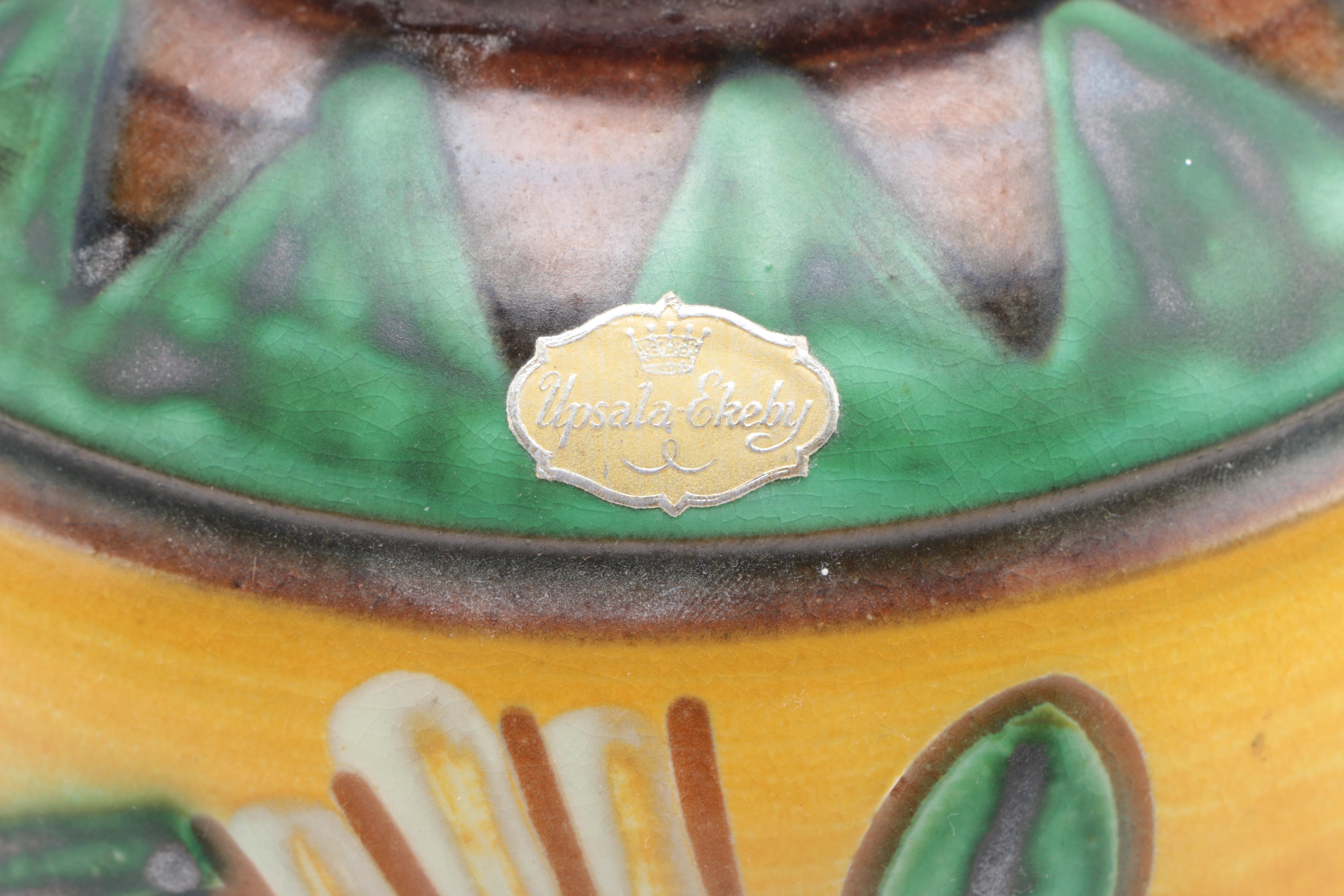 Upsala-Ekeby Scandinavian Earthenware Pot