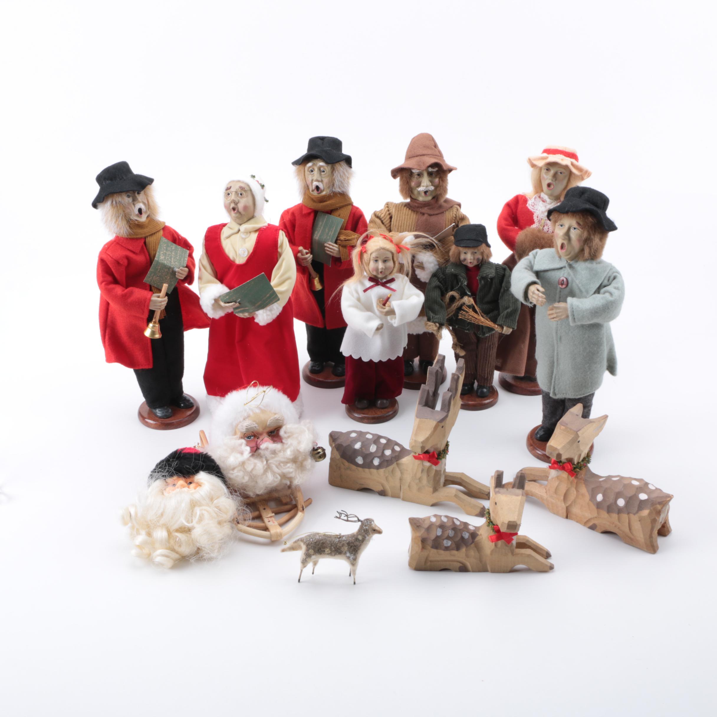 Byers' Choice Christmas Choir Figures