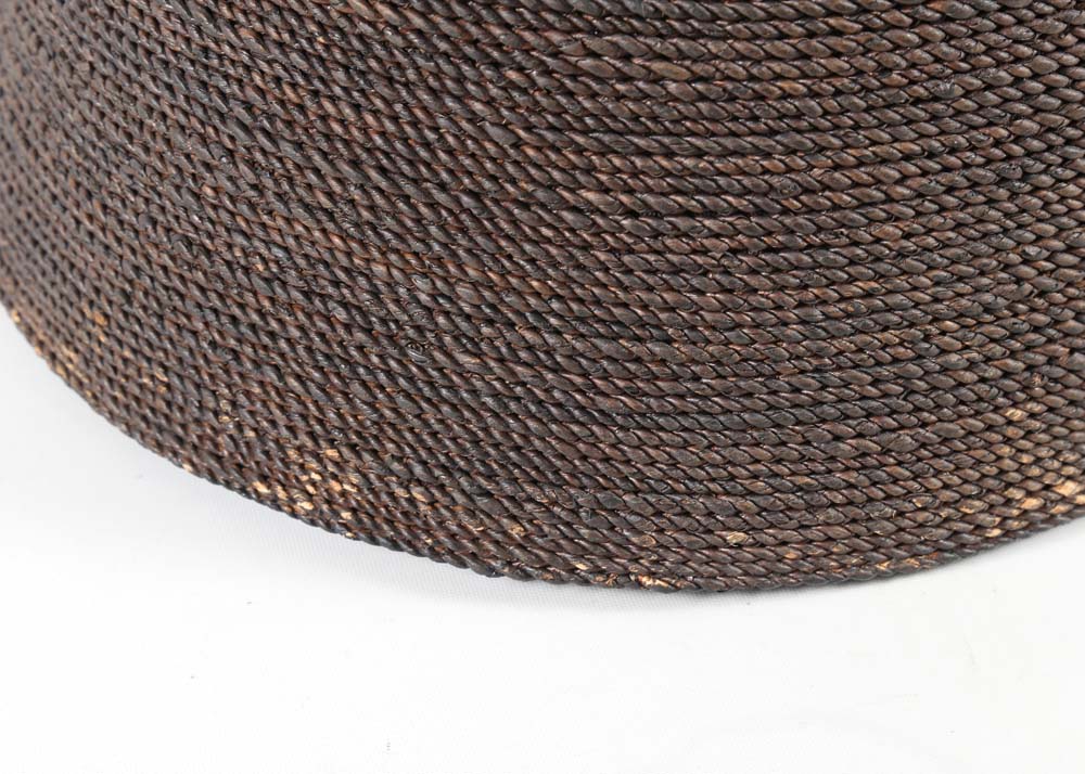 Rattan Side Table by Crate & Barrel