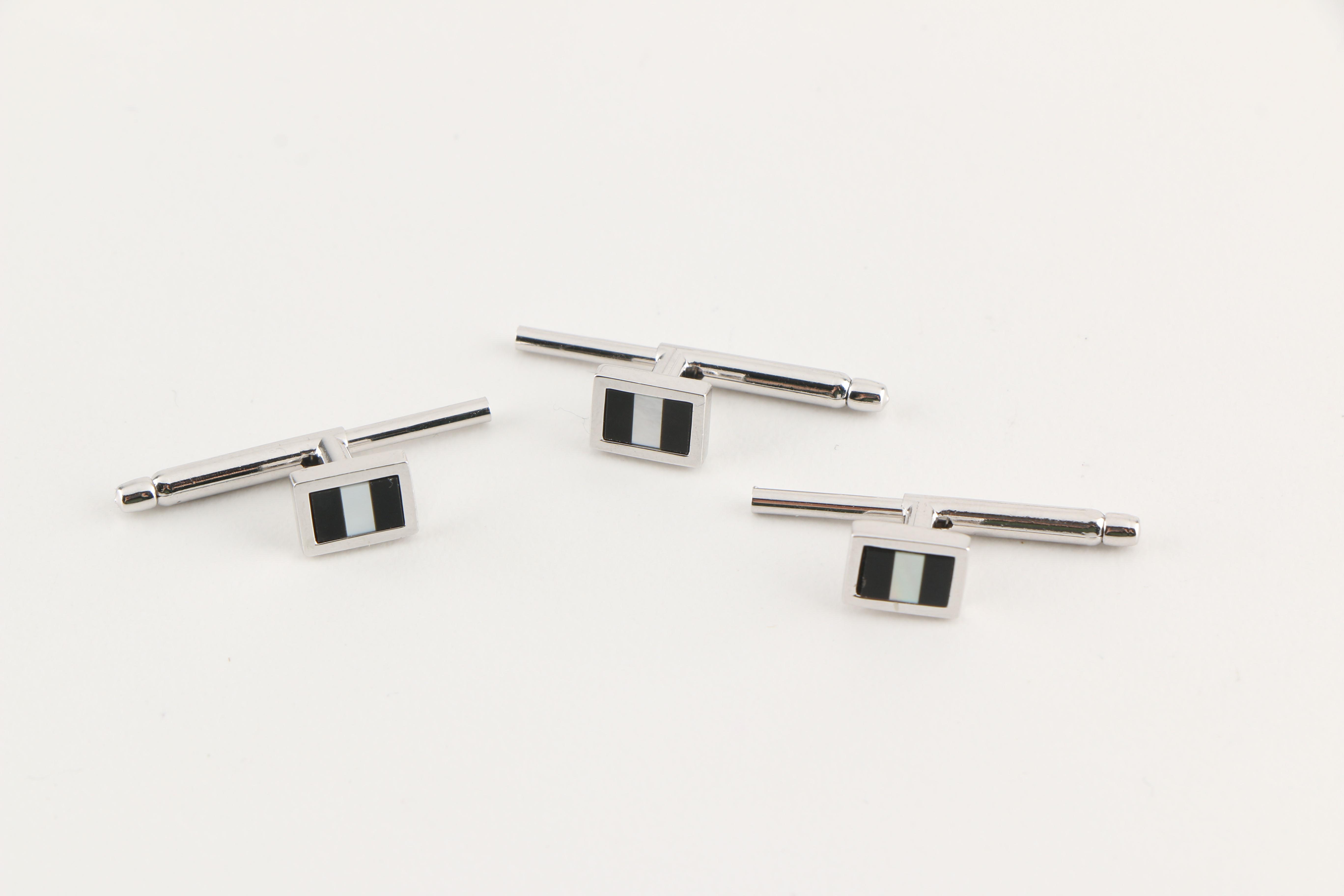 Sterling Silver Jewelry Including Walter E Hayward Cufflink and 14K Gold Pendant