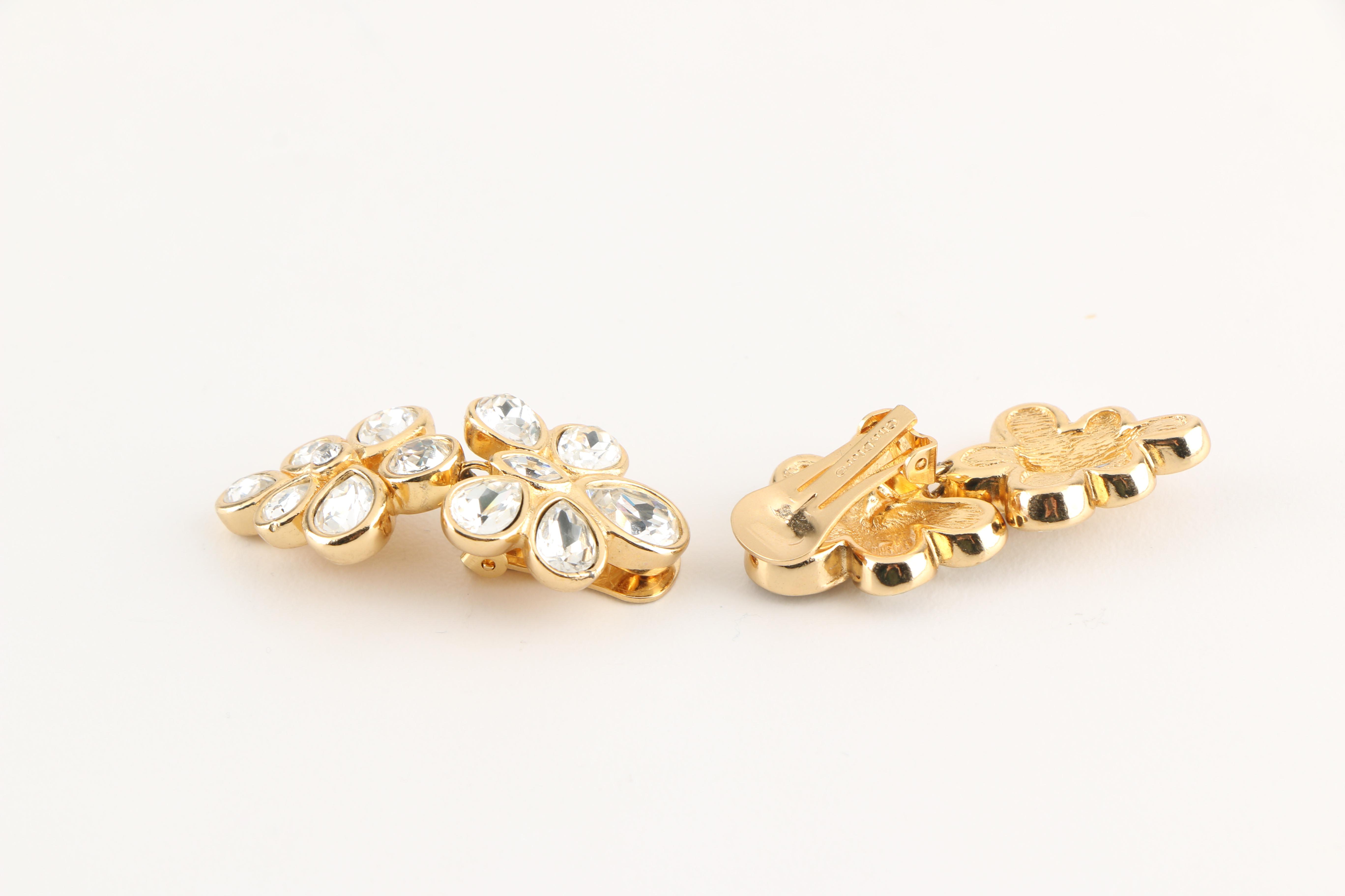 Christian Dior Clip On Earrings