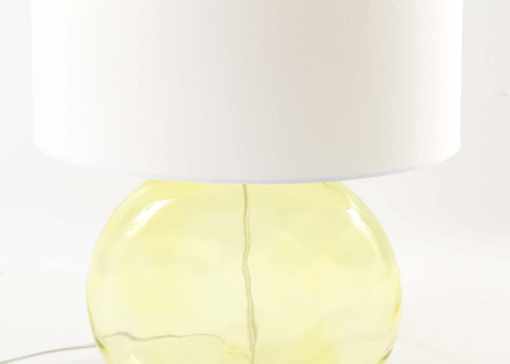 Contemporary Glass Table Lamp