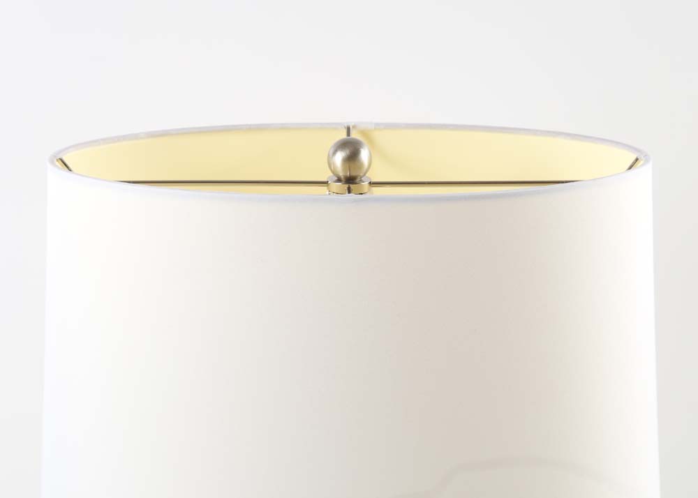 Contemporary Glass Table Lamp