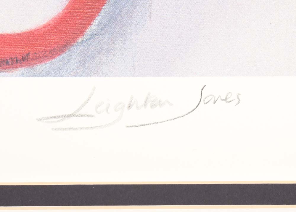 Leighton Jones Artist Proof Offset Lithograph "Helping Hand"