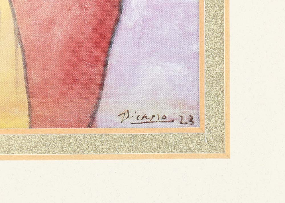 After Pablo Picasso Offset Lithograph "Cheap Lovers"