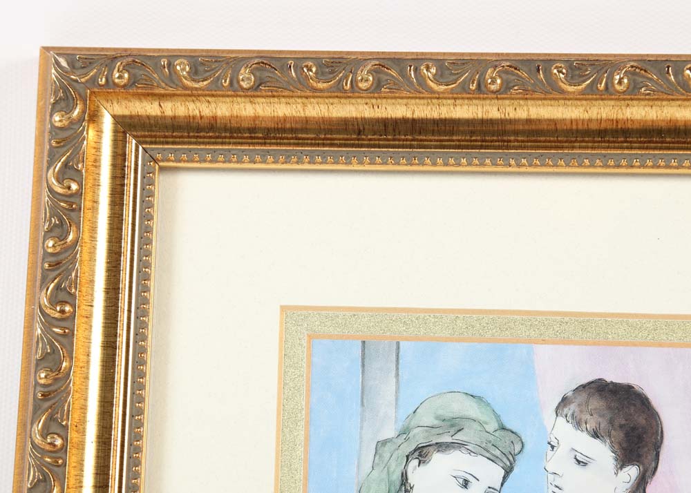 After Pablo Picasso Offset Lithograph "Cheap Lovers"