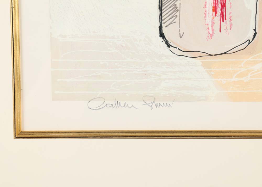 Calman Shemi Signed Limited Edition Serigraph "Quiet Life"