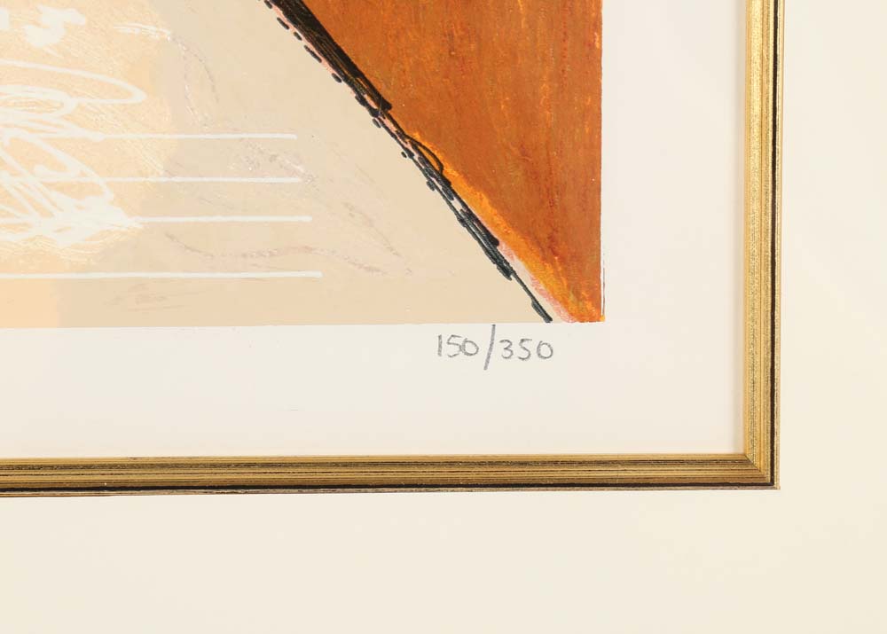 Calman Shemi Signed Limited Edition Serigraph "Quiet Life"