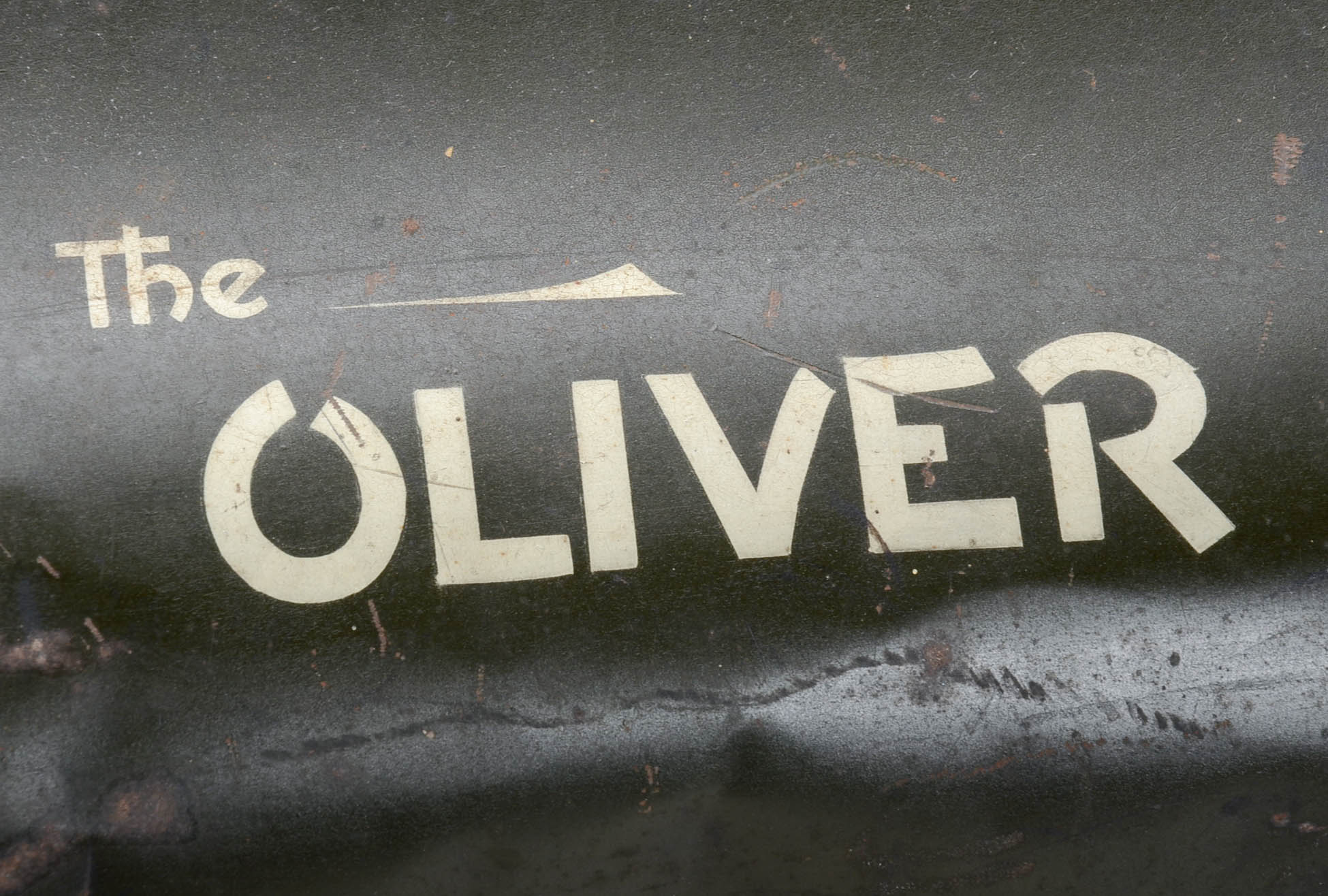Antique "The Oliver" Typerwriter with Cover