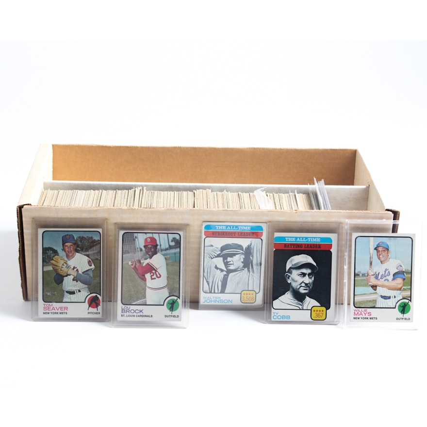 1973 Topps Baseball Trading Cards