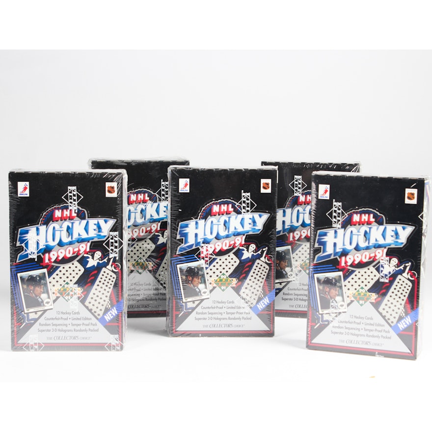 Unopened Upper Deck NHL Hockey Cards