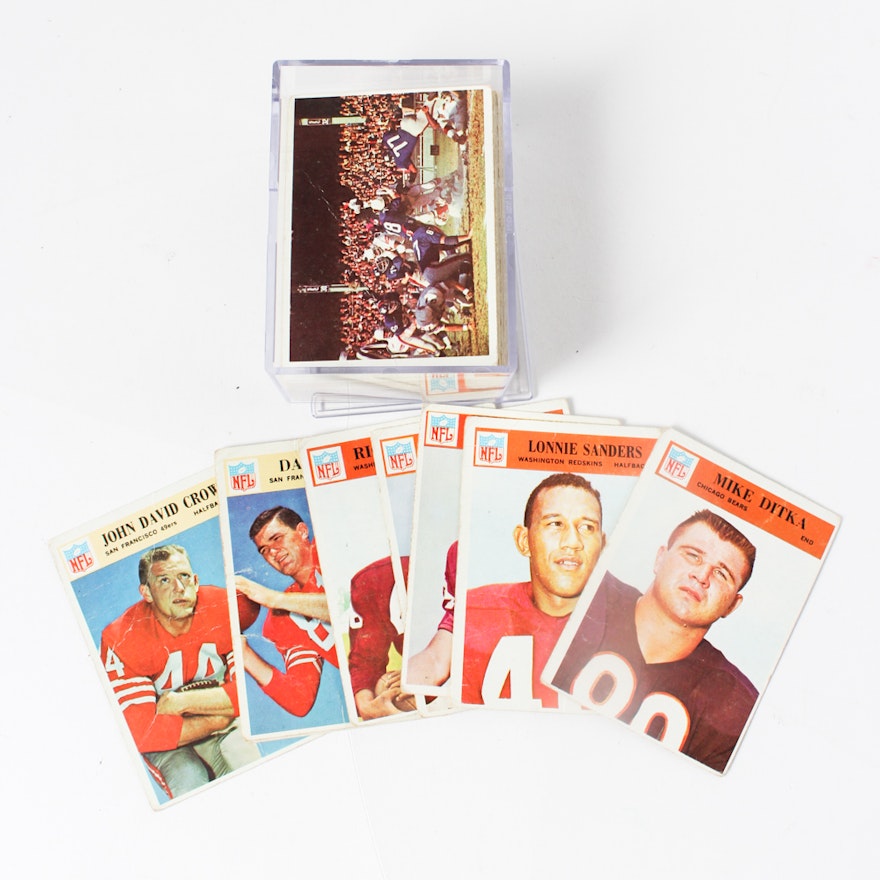 Assorted 1966 Football Cards