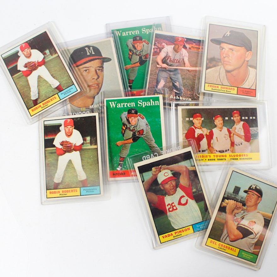 Assorted Topps Baseball Cards