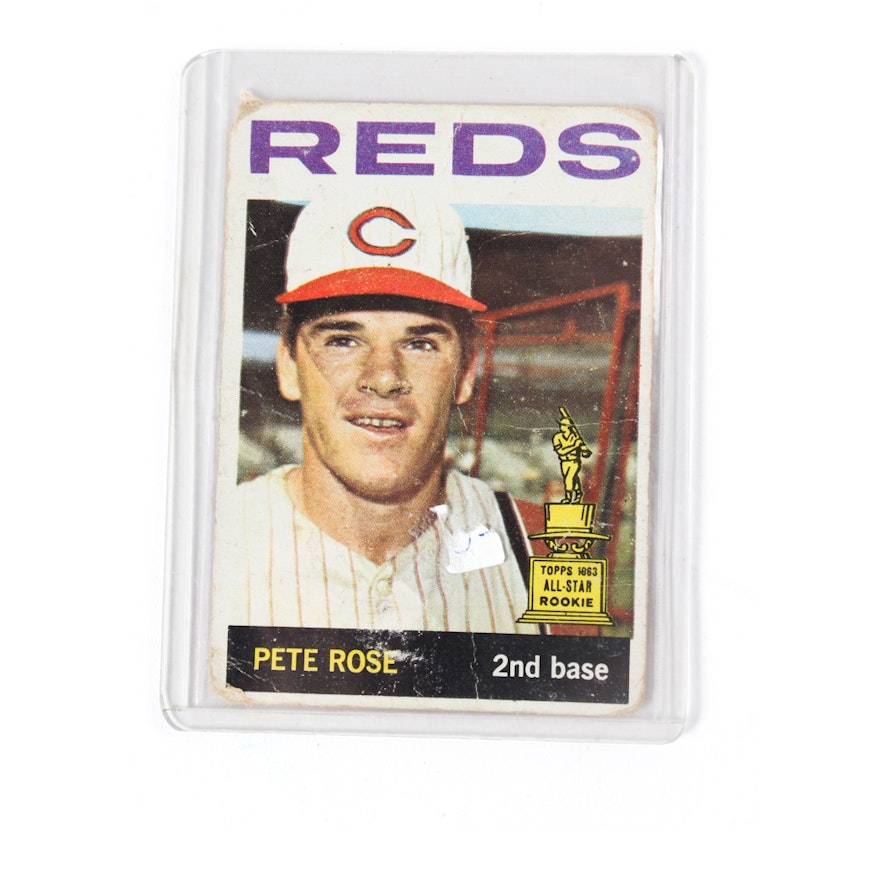 1964 Pete Rose Topps Baseball Card