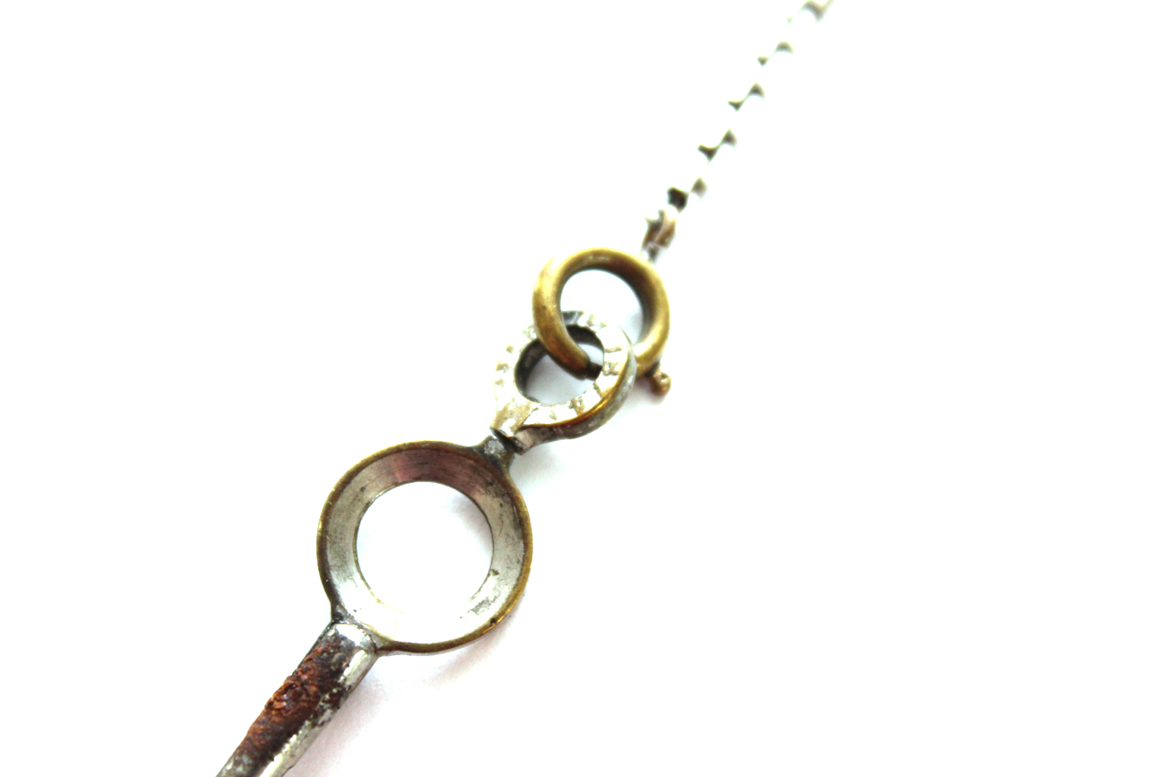 Antique National Watch Company Pocket Watch With Fob, Key, and Cloche