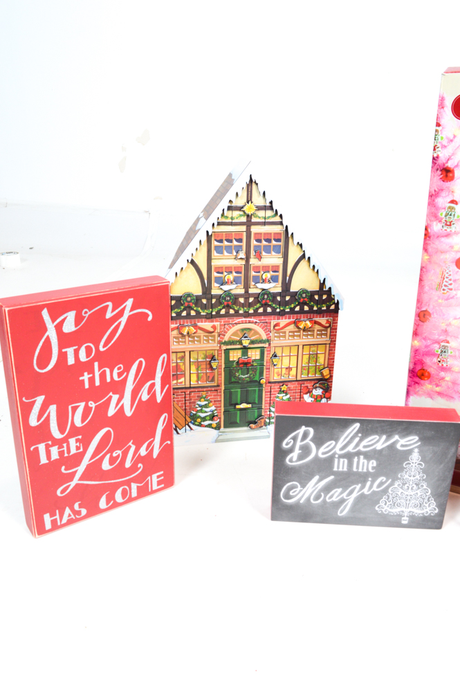 Christmas Decor and Tree Stand