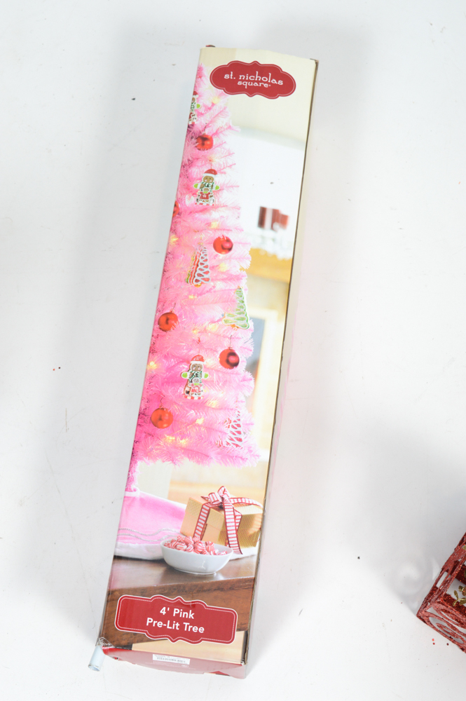 Christmas Decor and Tree Stand