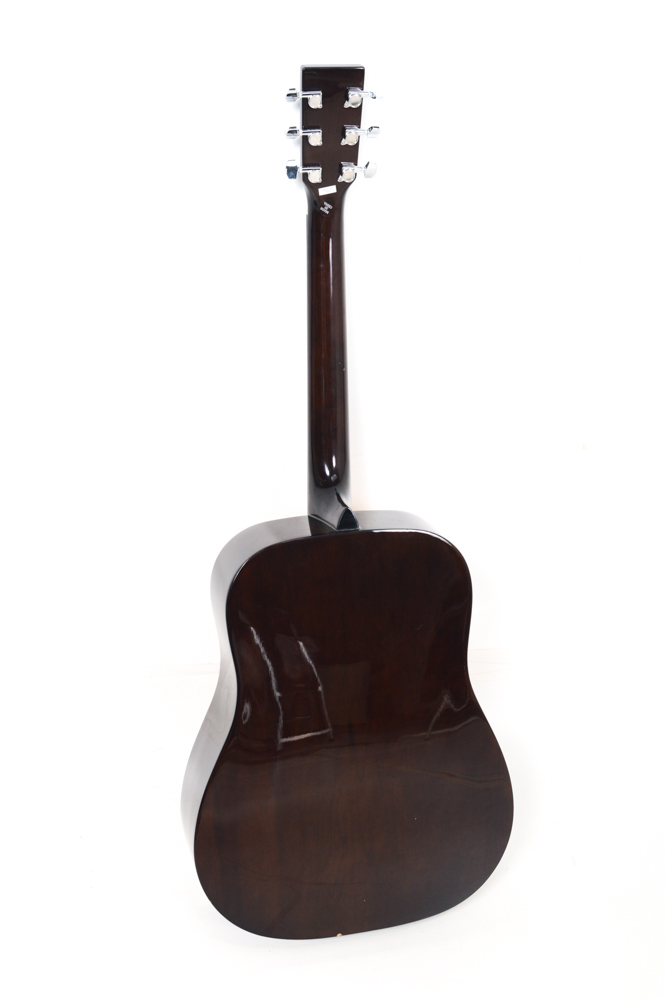 Indiana Scout Dreadnought Style Acoustic Guitar and Case