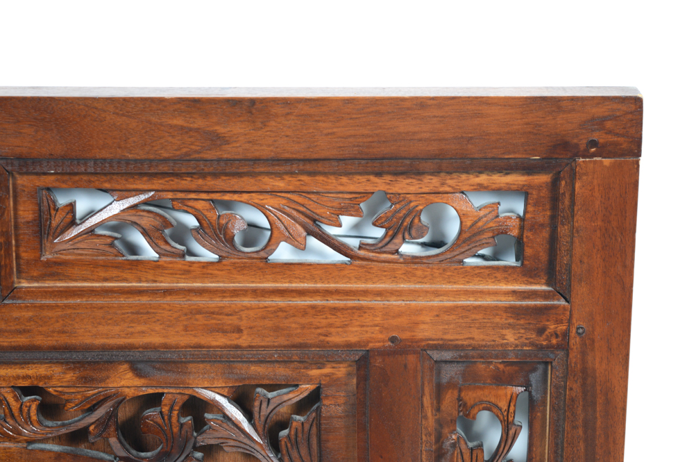 Carved Wood Wall Hanging