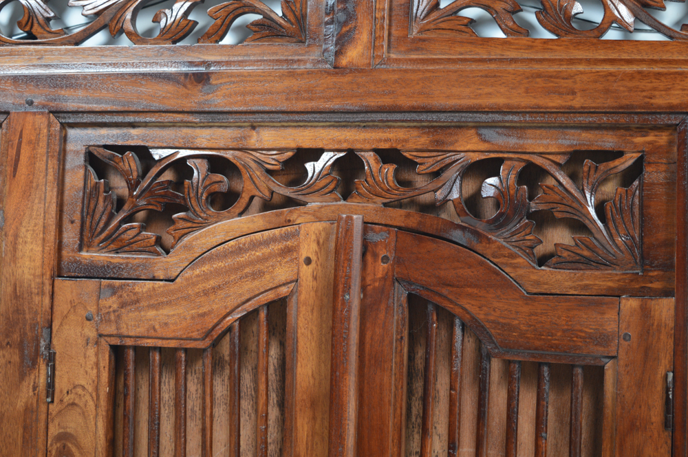 Carved Wood Wall Hanging