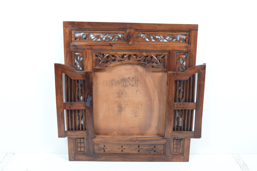 Carved Wood Wall Hanging