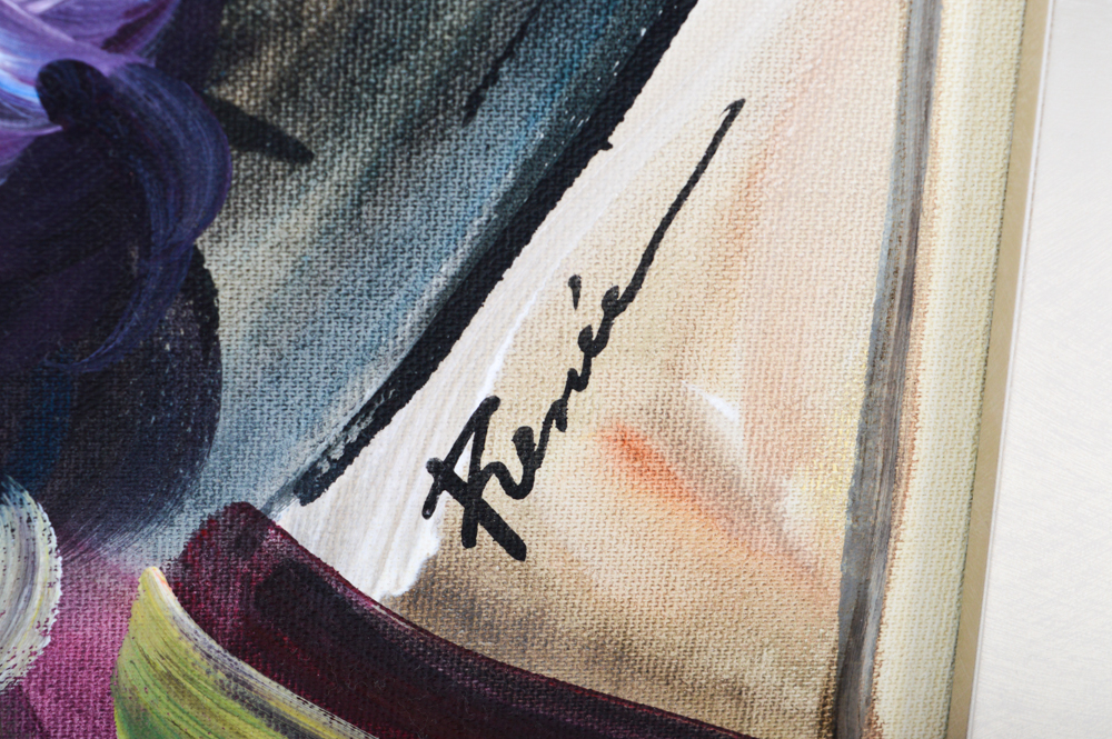 Paris Themed Artist's Guild of America Acrylics on Canvas