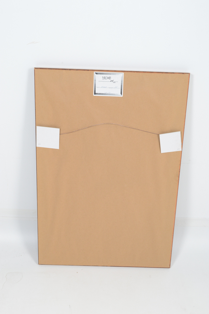 Framed Botanical Offset Lithograph