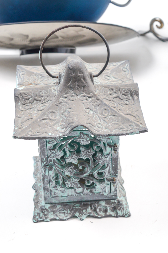 Silver Tone Home and Garden Decor