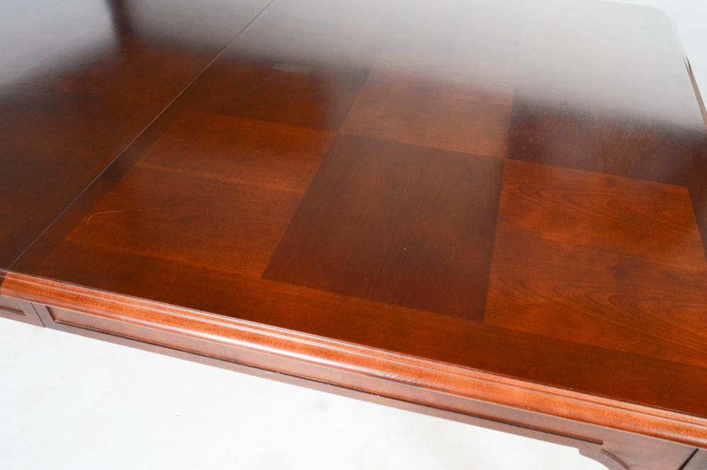 Stanley Patchwork Veneer Dining Table