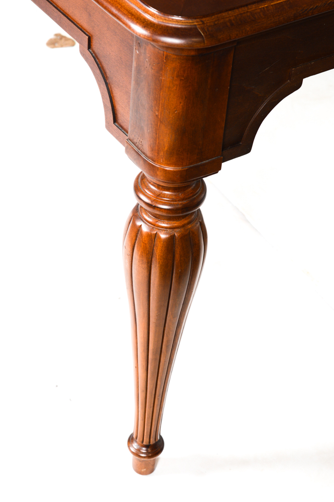 Stanley Patchwork Veneer Dining Table