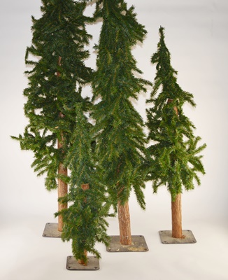 Faux Pine Trees
