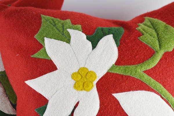 Crate & Barrel Christmas Pillows and Mary Engelbrecht Pillow