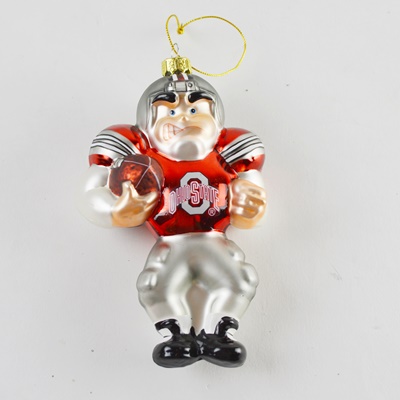 Ohio State Football Player Ornament