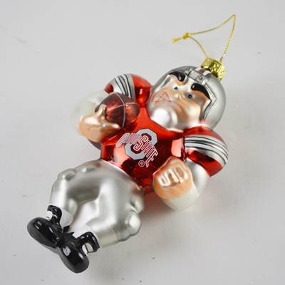 Ohio State Football Player Ornament