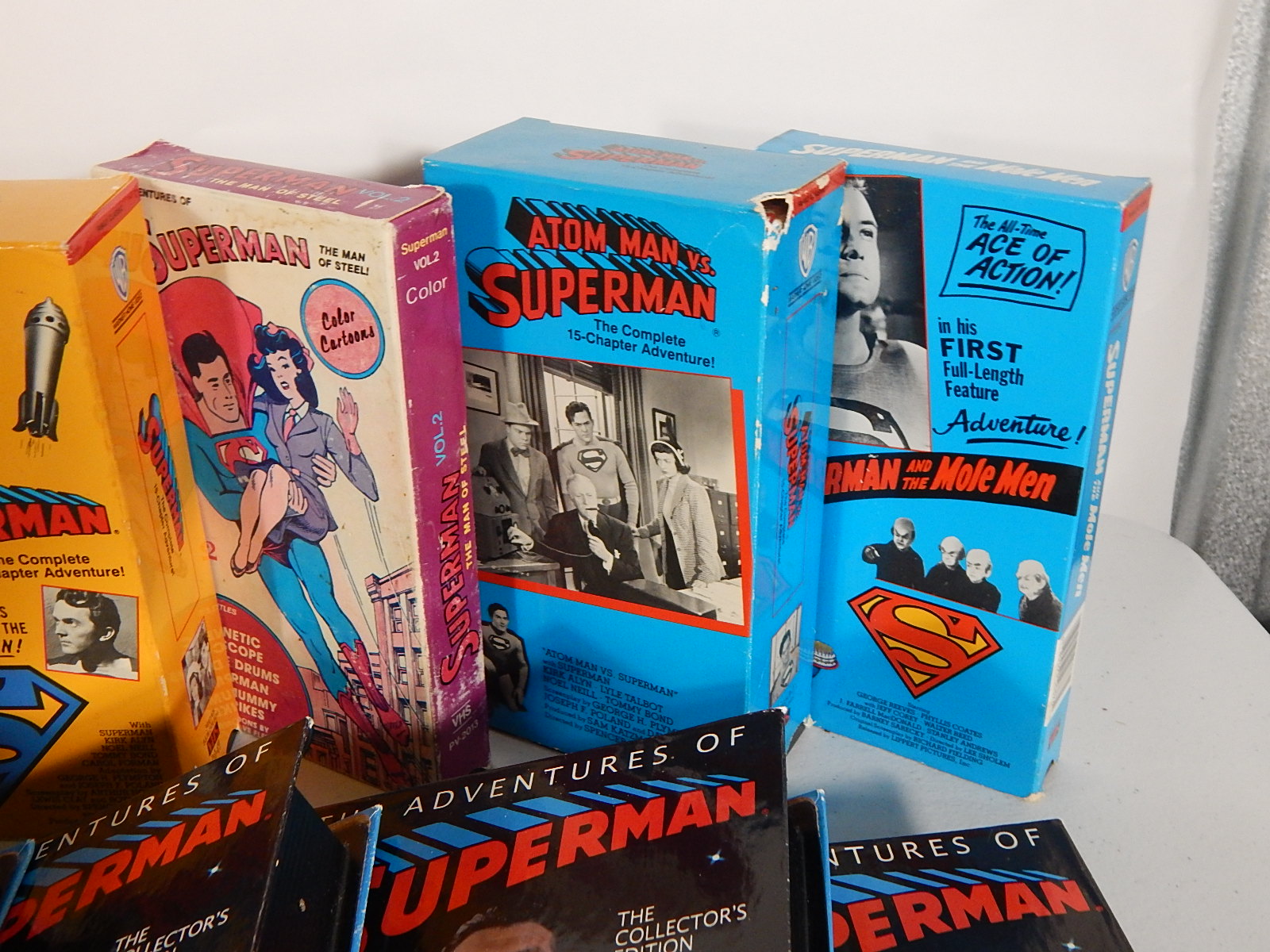 1995 Superman VHS Movie Collection