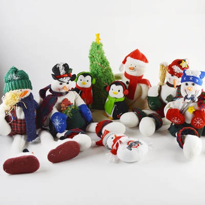 Stuffed Christmas Ornament Collection