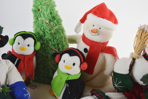 Stuffed Christmas Ornament Collection