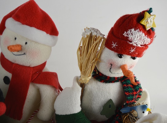 Stuffed Christmas Ornament Collection