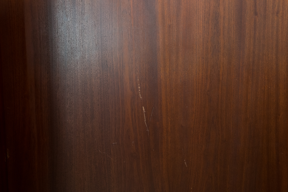 Vintage Hepplewhite Style Mahogany Display Cabinet