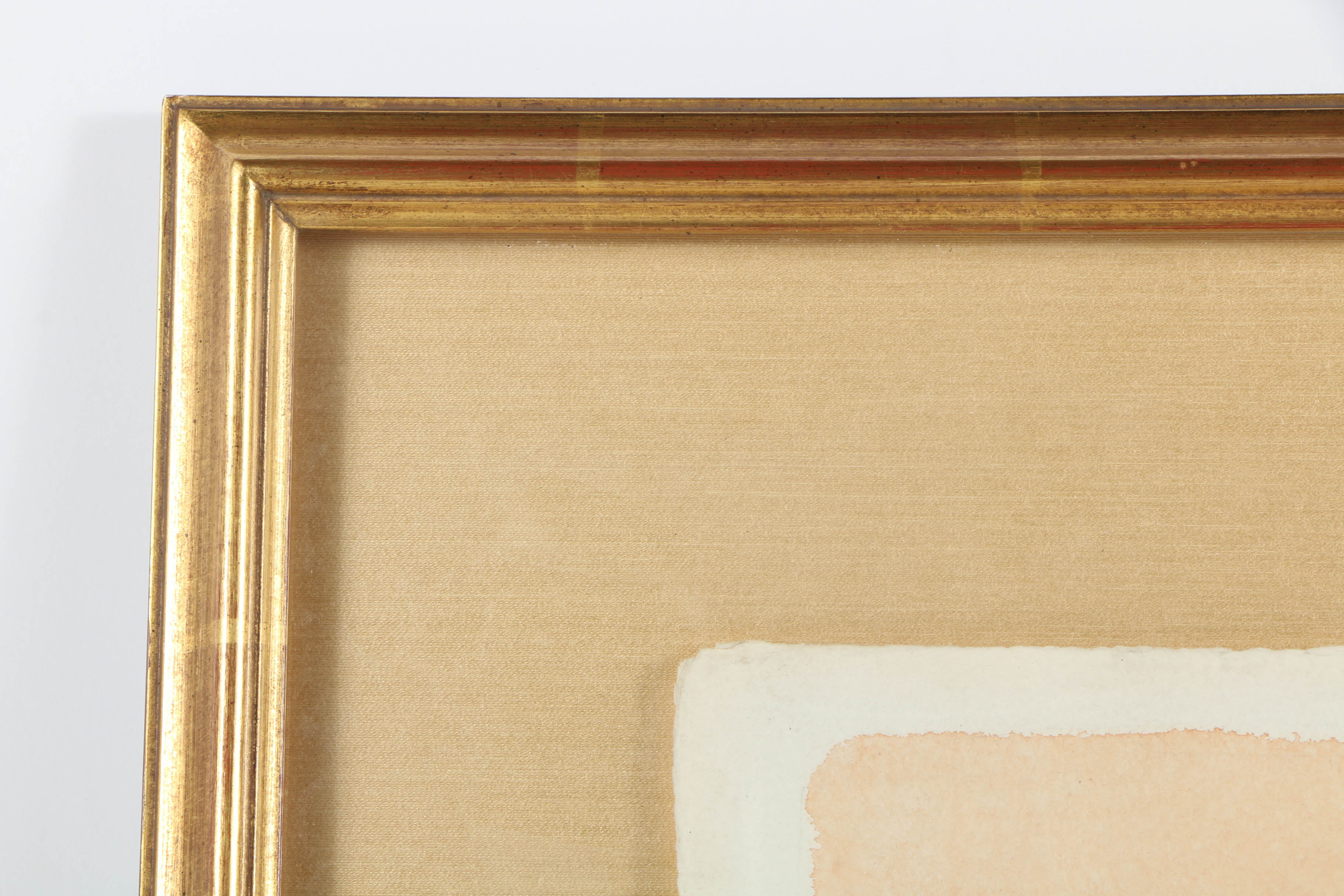 Chaim Gross Vintage Watercolor and Graphite Painting of a Jewish Assembly