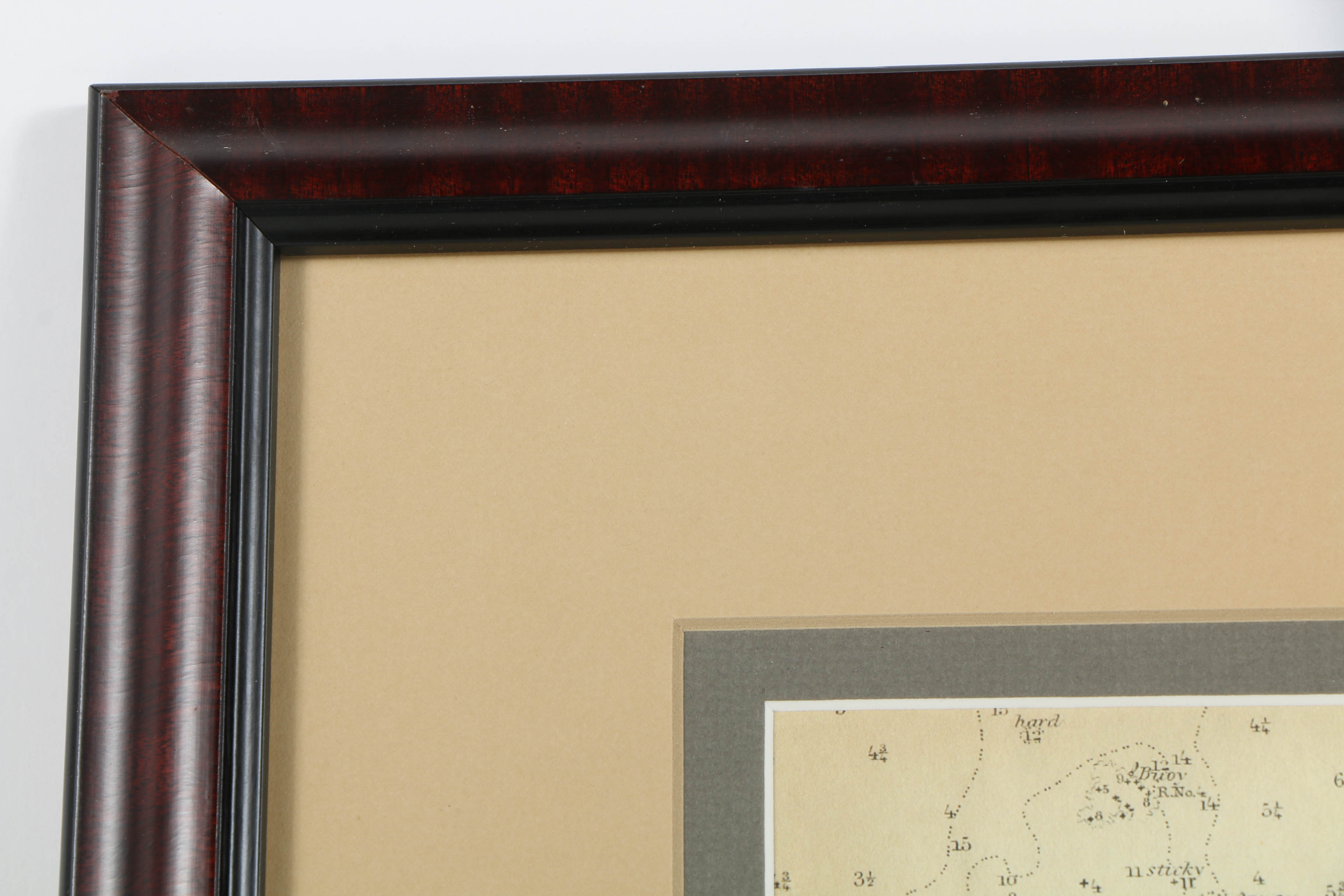 Reproduction Print of Chappaquiddick Island Map