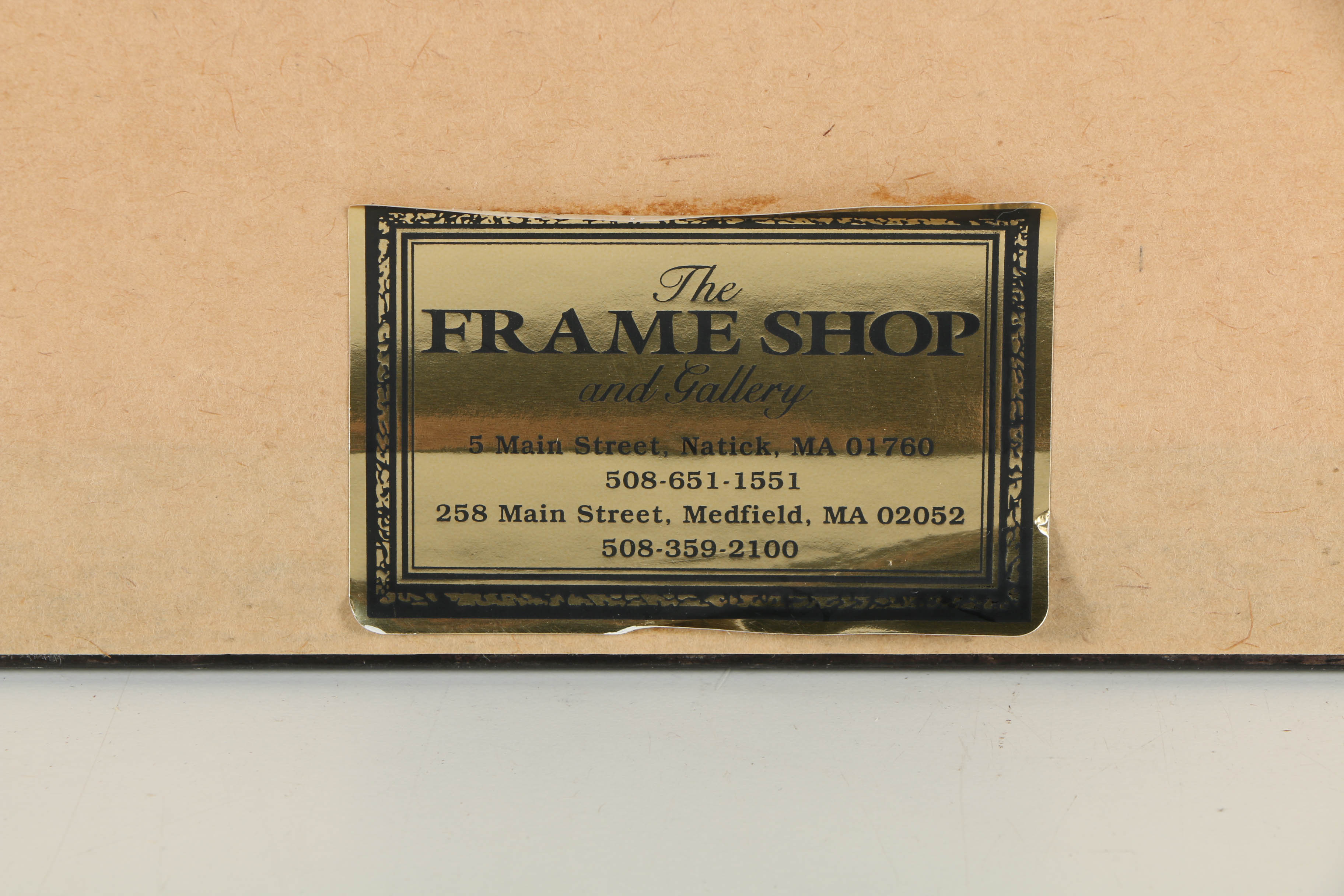 Reproduction Print of Chappaquiddick Island Map